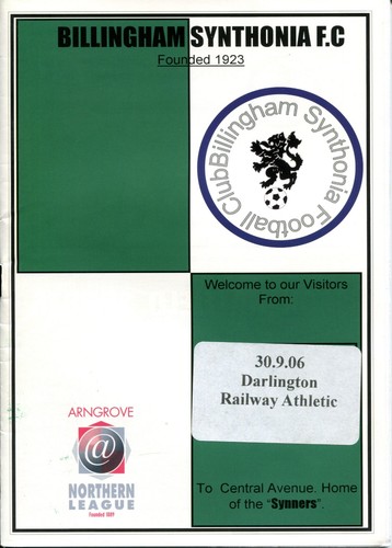 Billingham synthonia - synthonia, v