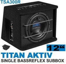 Hifonics TSA300R 30 cm (12") Aktiv Bassreflex Subwoofer 600 Watt Bass