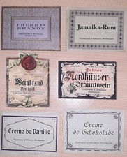 6 Etiketten Förstemann &