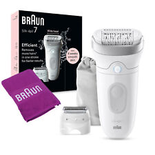BRAUN Epilierer Silk-épil 7 7-041 inkl. Handtuch Haarentfernung Rasierer
