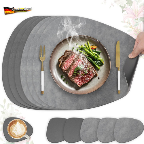 6er set tischset aus - tischset,