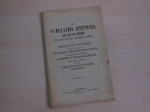Cumulandis epithetis quas - in,