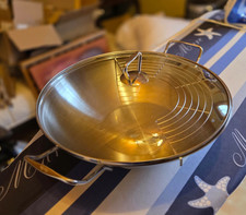 Fissler Edelstahl Wok 36cm mit