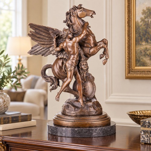 Bronze skulptur perseus - skulptur, &