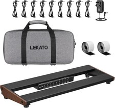 LEKATO Gitarren-Pedalboard mit