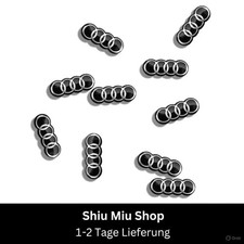 2x Audi Schlüssel Logo Alu