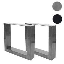 2er-Set Tischbein HWC-H33