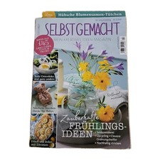 SELBST GEMACHT Nr. 2/25 FRÜHLING MEIN KREATIVES IDEEN-MAGAZIN OSTER DEKO HÄKELN 