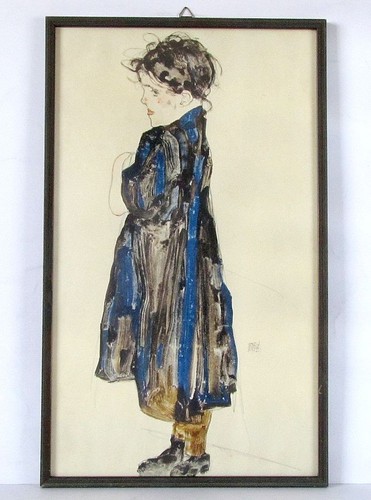 Schiele mädchen 1912 - schiele,