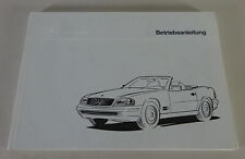 Betriebsanleitung Mercedes-Benz R129 SL 280, 320, 500, 600 Stand 04/1996