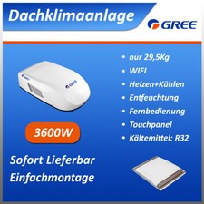 GREE 220-240V Inverter Dachklimaanlage 3600W Weiß für Wohnmobil mit WIFI