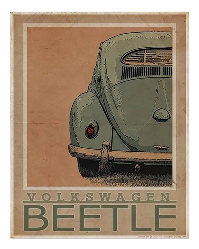 Vintage volkswagen fer - volkswagen, k�fer