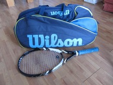 Tennistasche mit Schläger und