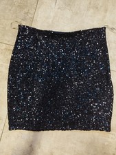 Damen Rock Mit Pailletten -