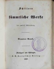 Schillers sämtliche Werke in