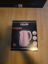 DMS Wasserkocher DW-2 – 1,7 Liter, 1800 W – in Rosa/Pink - Küchenhelfer