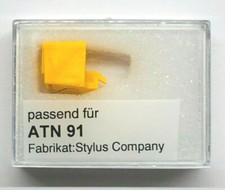 ATN91 Diamant Plattenspieler-Ersatznadel für Audio Technica AT 91 NEU Stylus NEU
