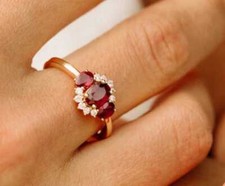 3.15 CT Natürlich Rubin Und