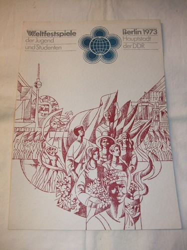 Ddr fdc gedenkblatt - a,