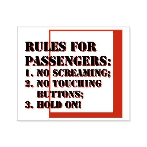 Car sticker rules for - rules,