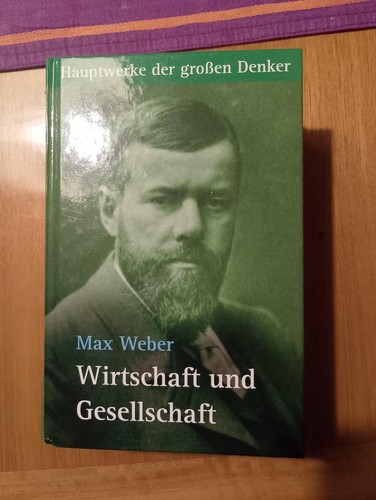 Max weber wirtschaft und - max,