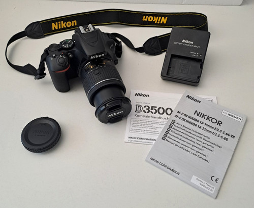 Nikon d3500 dx nikkor - nikon, af-p