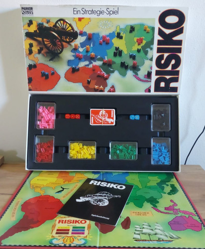 Risiko 1982 parker - 1982, v.