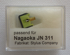 Diamant Nadel für Nagaoka JT / JN 311  / JT 322 - Tonacord TM 1000 - NEU / OVP