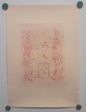 Farbradierung Bernard Schultze