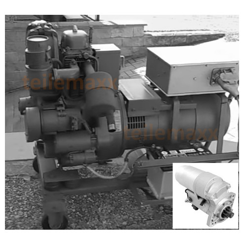 1kw anlasser für 1kvd8 - 2,1kw,