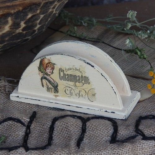 Vintage serviettenhalter - vintage,
