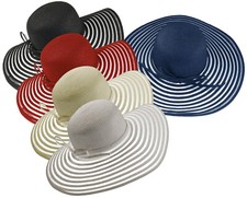 Extra Großer Strohhut für Damen in 8 Farben Hut Hüte Damenhut