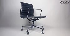 Vitra Charles Eames,EA 117, Chair  Chrom, Leder Stuhl, Bürostuhl, Drehstuhl