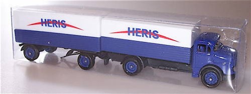 Heris werbemodell lkw mit - werbemodell,