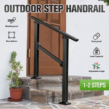 Treppengeländer Schwarz Stahl