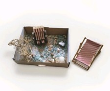 Deko Geldgeschenk Geburtstag Hochzeit Urlaub Strand Meer Strandkorb Liegestuhl