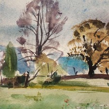 Landschaft weiden unsigniert - landschaft,