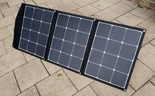 135 Wp Faltbares SolarPanel Solarmodul, hocheff. Sunpowerzellen ETFE, wie Neu!
