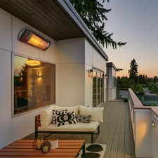 B-Ware Infrarot Heizstrahler 2500W schwarz