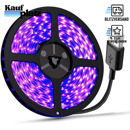 Led streifen schwarzlicht - led, 2m