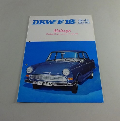 Prospekt broschüre auto - /,