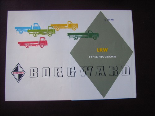 Borgward lkw typenprogramm - borgward,