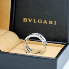 Bulgari B - Zero 1 Ring - 3 Band in 18KT Weißgold - Gr. 61 mit Bulgari Box