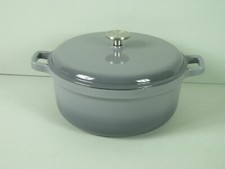 BergHoff Bräter Gusseisen emailliert grau 4,8 Kg