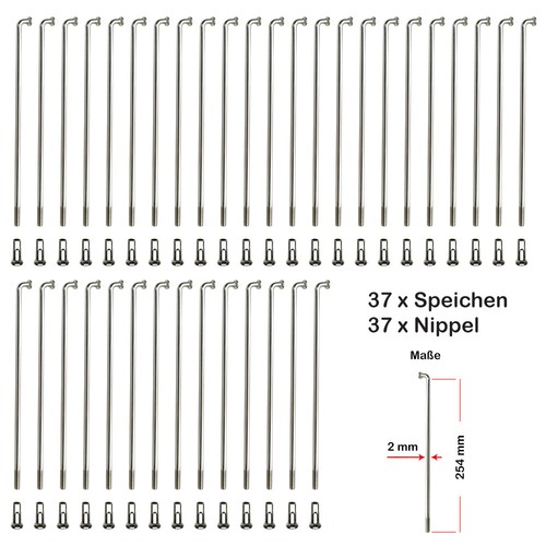 Stück speichen 254mm - stück,