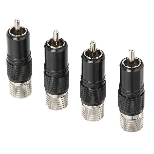 Stücke cinch audiostecker - 4, cinch-audiostecker