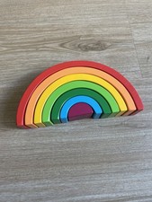 Regenbogen Holzspielzeug