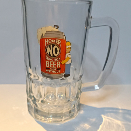 Vintage simpsons bierkrug 2009 - vintage,