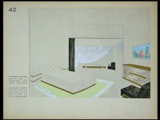 JACQUES ADNET, SCHLAFZIMMER IN