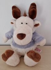 NICI PLÜSCH RENTIER HANK HAPPY WINTER ELCH & PULLOVER CA. 25 CM - UNBESPIELT -